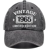 Vintage 1974 1973 1972 1971 1970 1969 1968 1967 1966 1965 Limited Edition Adjustable Embroidered Baseball Cap