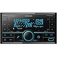 Kenwood DPX395MBT Double DIN in-Dash Digital Media Receiver with Bluetooth (Does not Play CDs) | Mechless Car Stereo Receiver | Amazon Alexa Ready - Black