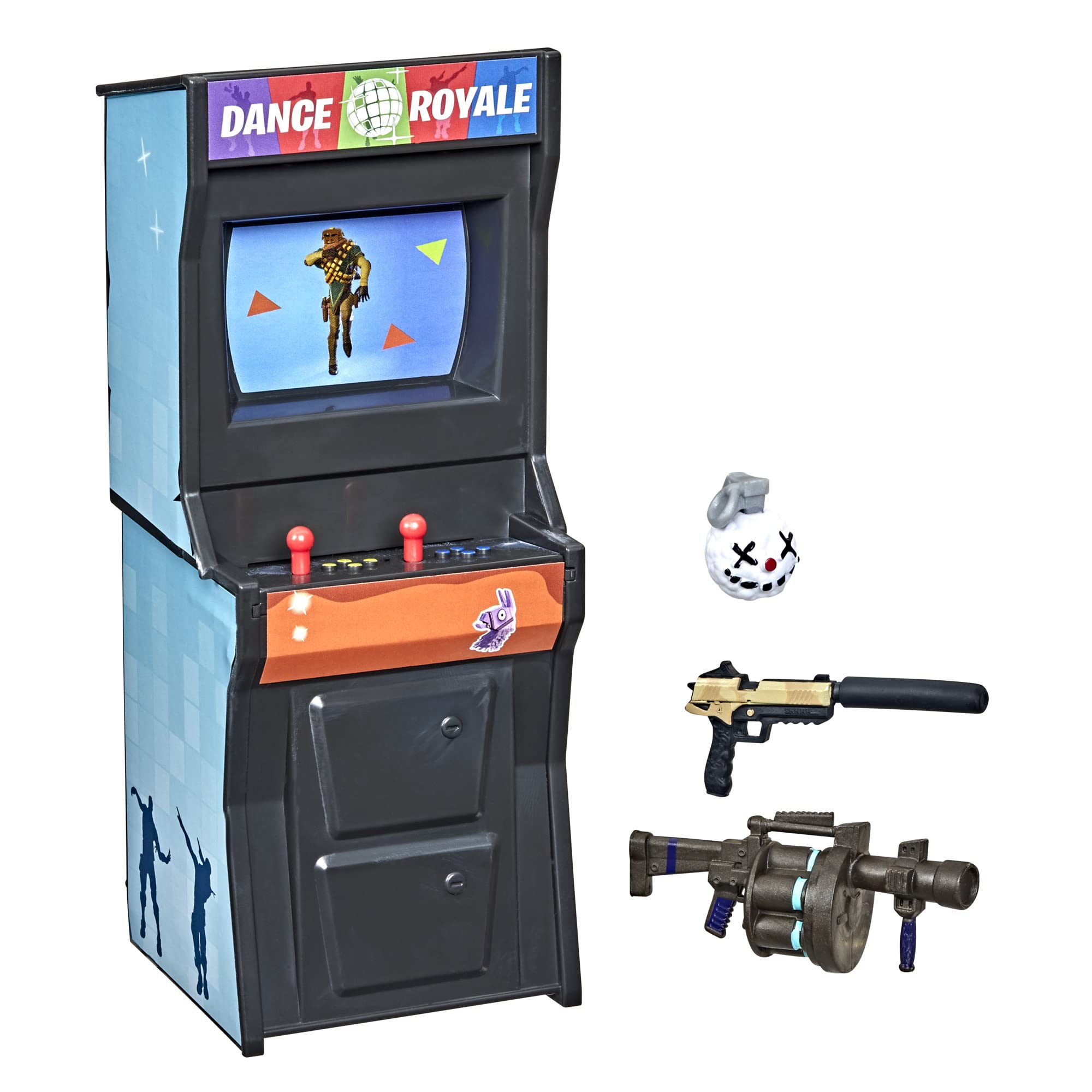 Hasbro F4949 Fortnite Victory Royale Series Collection-Blue Arcade Machine with Accessories-8+, Multi-Coloured