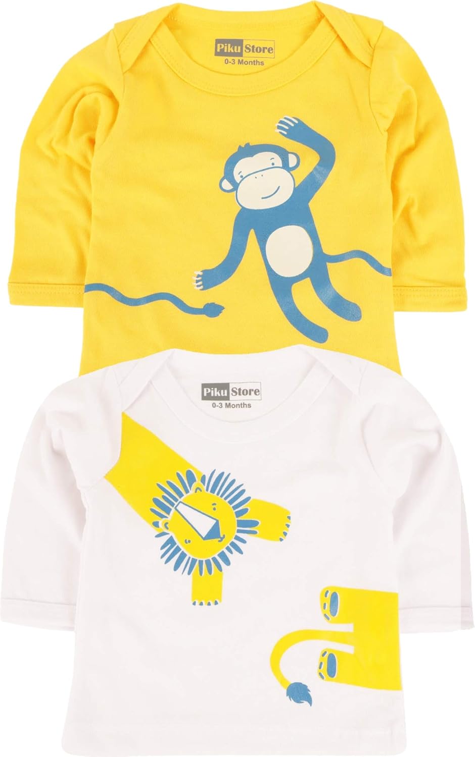 white top yellow sleeves