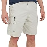 Quiksilver Men's Regular Fit Fixed Waist Water Friendly Active Hybrid Cargo Shorts (32-42