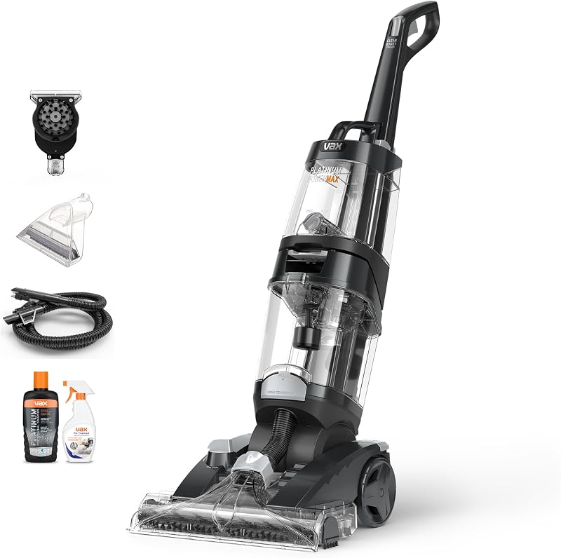 Vax Platinum Power Max Carpet Cleaner 1200W 9.6kg Front Tool Kit ECB1SPV1