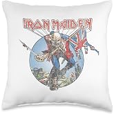 Iron Maiden - Burst Trooper Throw Pillow