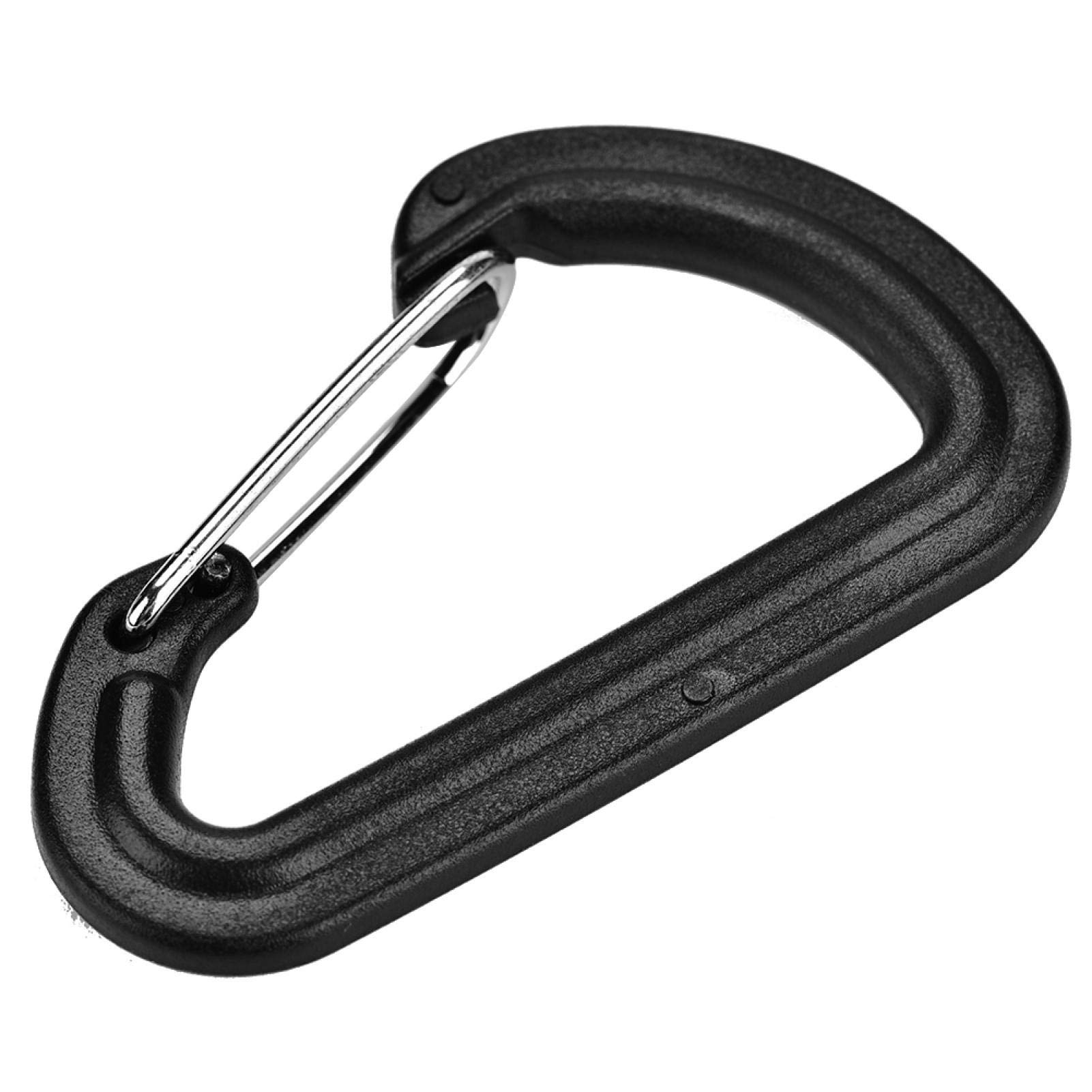D Shape Buckles, Plastic Carabiners, Climbing, Hiking, Locking Buckles, Key Rings, Outdoor Sports Accessories, for Hikers, Climbers, Campers, Mountaineering, Travel, and Everyday Use