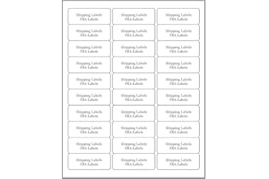 FUNGLAM Address Labels for Inkjet Printers 1" x 2-5/8", Pack of 15000 Labels