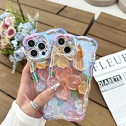 Sayoaho Designed for iPhone 12 Case for Women, Cute