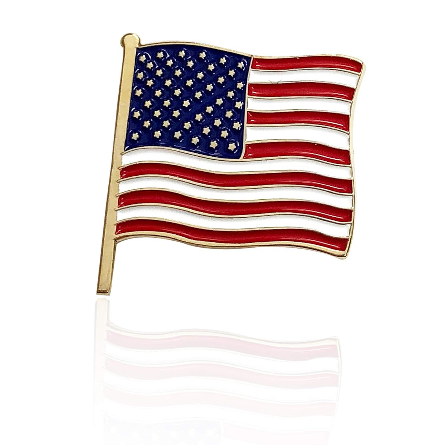 Buy President Donald J Trump American Flag Lapel Pin Limited Edition 24k Gold Lapel Pin At Amazon In