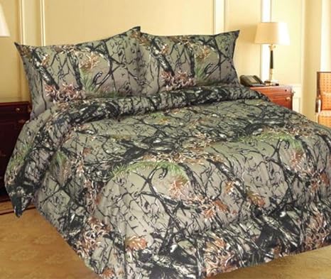 Buy Queen Size Woodland Hunter Camo Comforter Only By Designer
