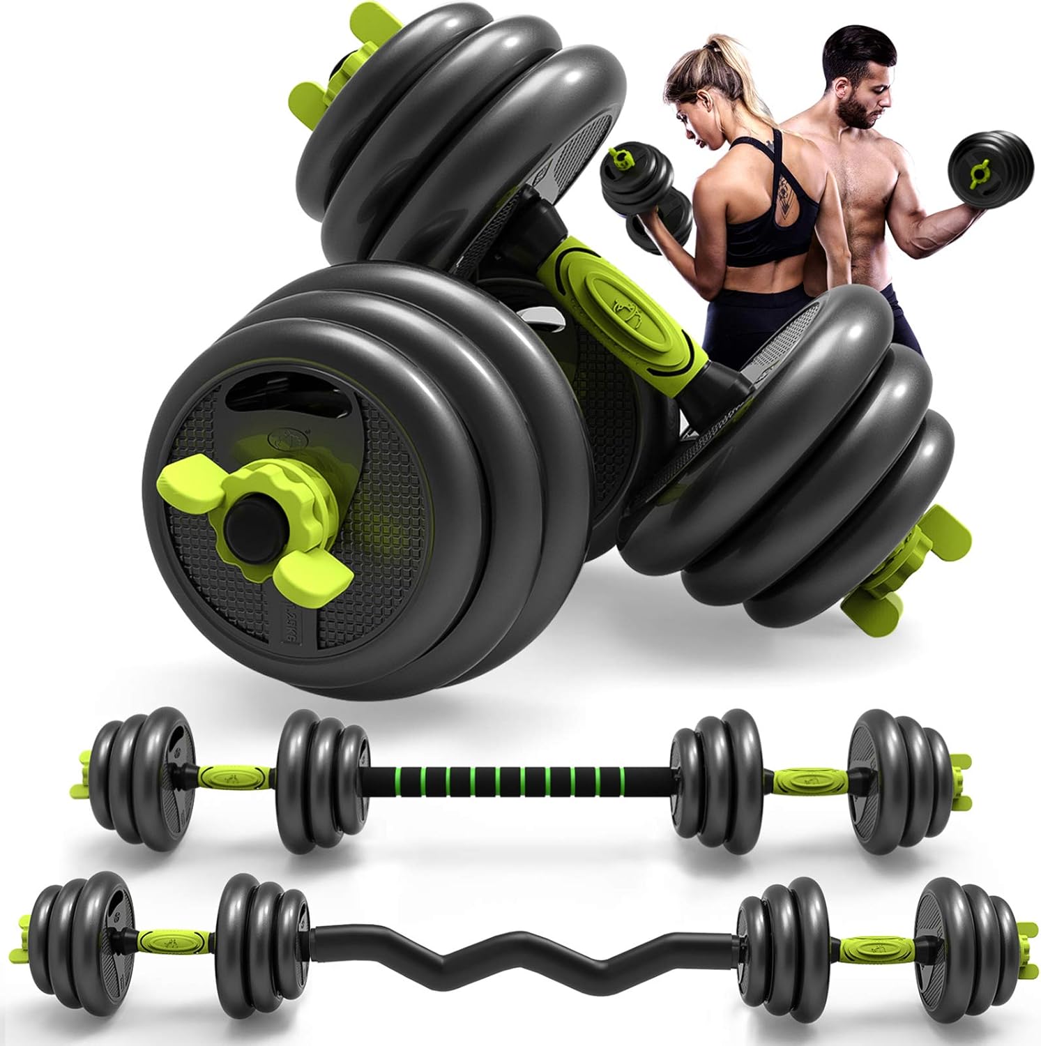 Strength Training Fitness, Running & Yoga 35cm Universal Dumbbells
