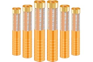 HTPOW Bottle Service Light, 6PCS LED Strobe Baton Light, Rechargeable LED Light Club Signs for Bottle Service Reusable Nightclub Parties & Weddings Bar Concert Event Outdoor(Gold)