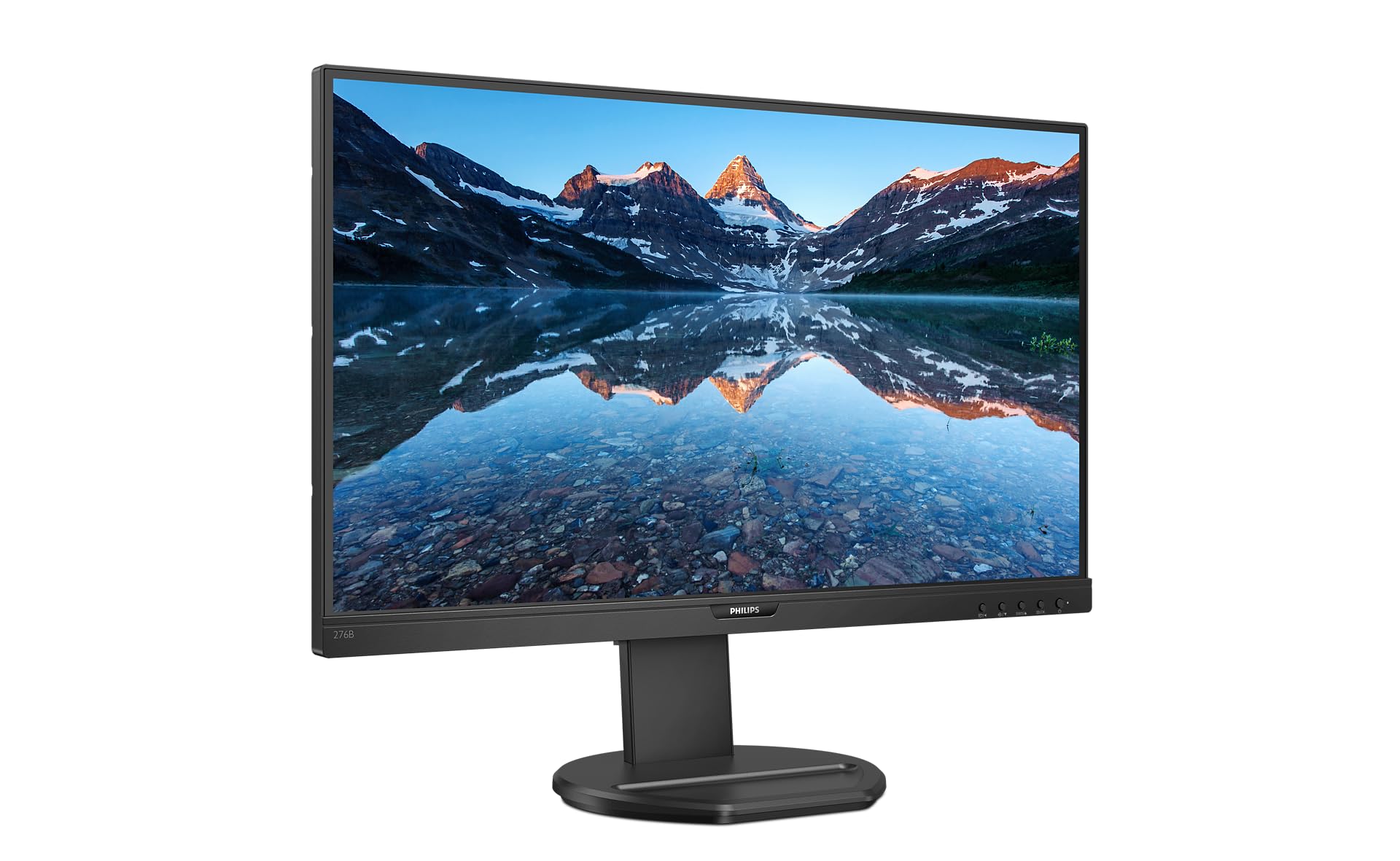 Philips 276B9-27 Inch QHD Monitor,75Hz, 4ms, IPS, USB-C Docking, Height adjust, Speakers, FlickerFree (2560 x 1440, 350 cd/m², HDMI/DP/USB-C/USB 3.2)