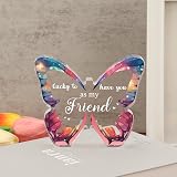 Welsky Butterfly Acrylic Plaque Gift for Women Best Friend Anniversary view 7