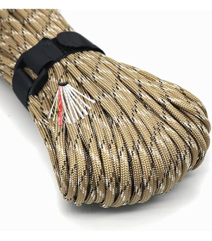 Bracciale Paracord Multi Camo Sopravvivenza, 550 Lb, Made In USA - A Plus Survival