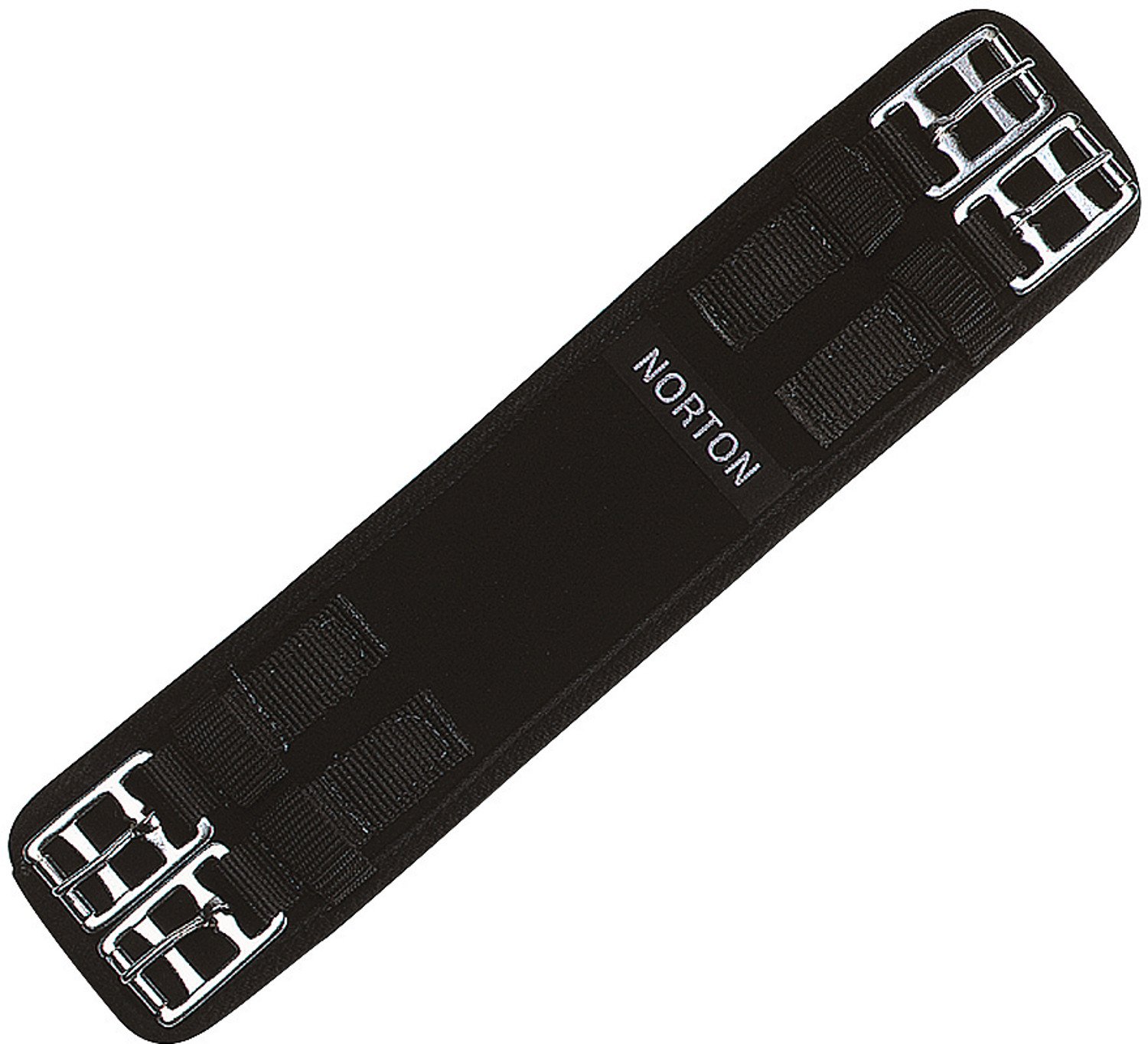 Norton Unisex Adult Short Girth - Black, 60 cm