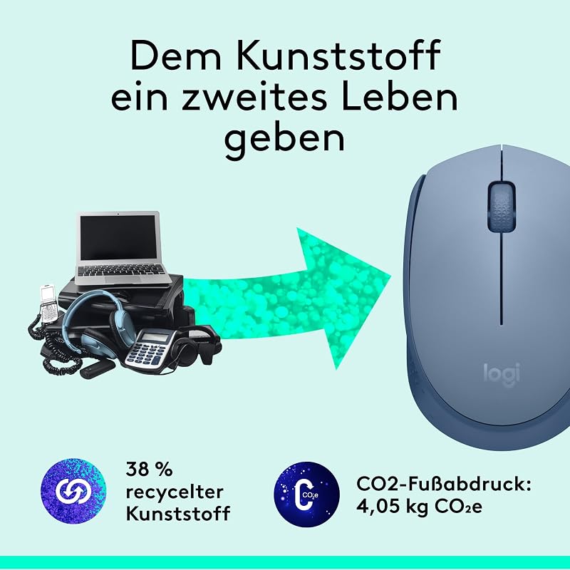 M171 kabellose Computermaus fürPC, Mac, Laptop