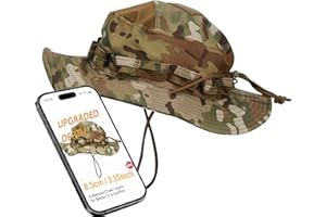 KANELOO Sun Hat Breathable Boonie Hats for Men Women Fishing Safari Bucket Hat Cap Hunting Outdoor Hiking Camping