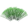 WINOMO Model Bamboo Trees Miniature Landscape Bamboo Trees Scale 1:75, Pack of 100 (Green)