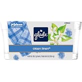 Glade 1-Wick Scented Candle Jar, Clean Linen, 2 Count