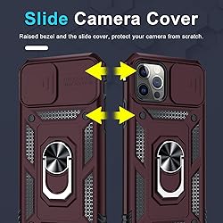 Janmitta Case for iPhone 16 Pro Phone Cover Built