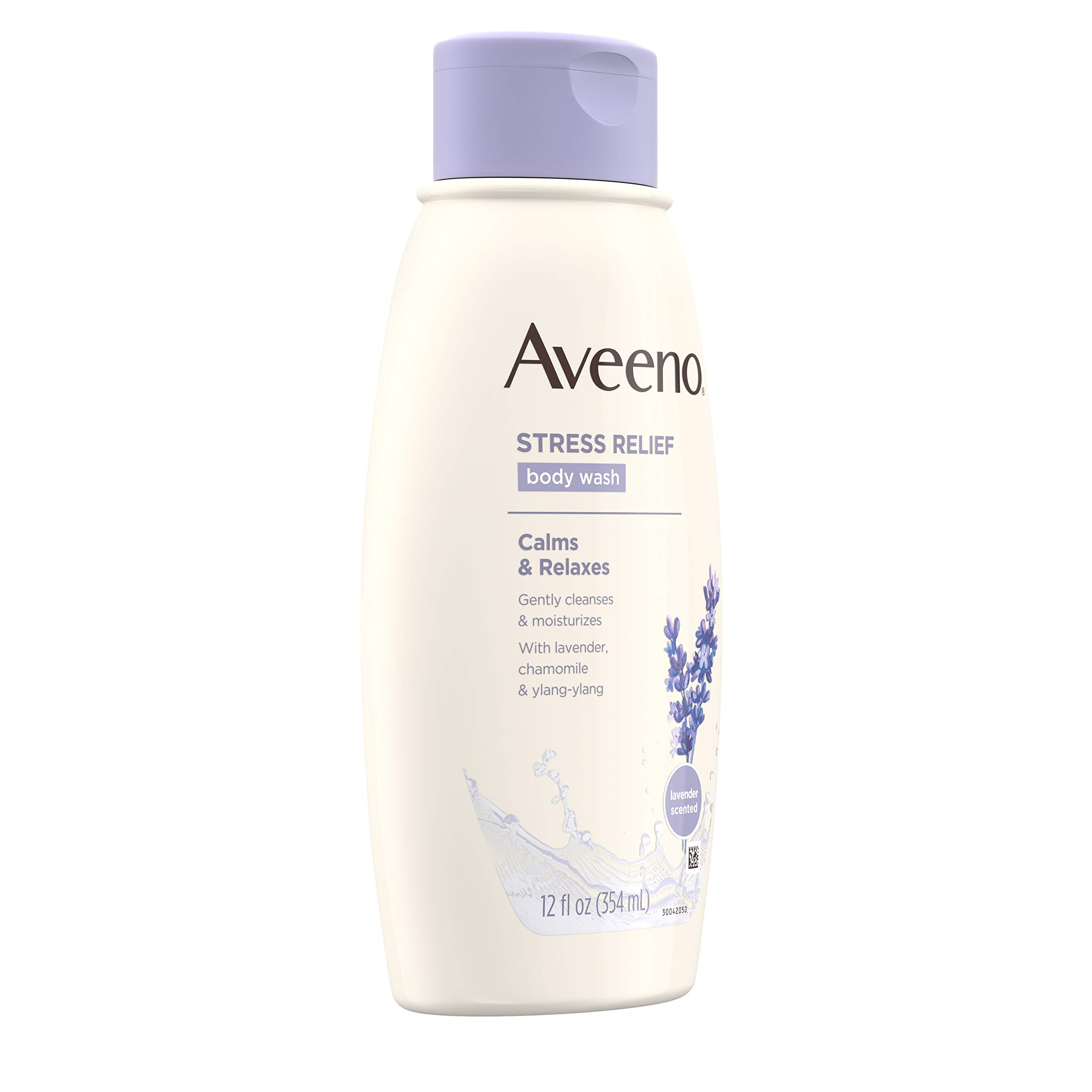 Aveeno Stress Relief Body Wash with Soothing Oat,Lavender, Chamomile