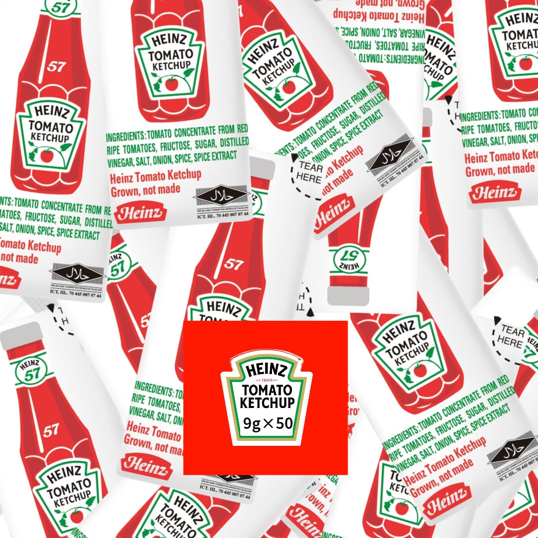 ハインツ(HEINZ)トマトケチャップ 9g 50個入商品画像
