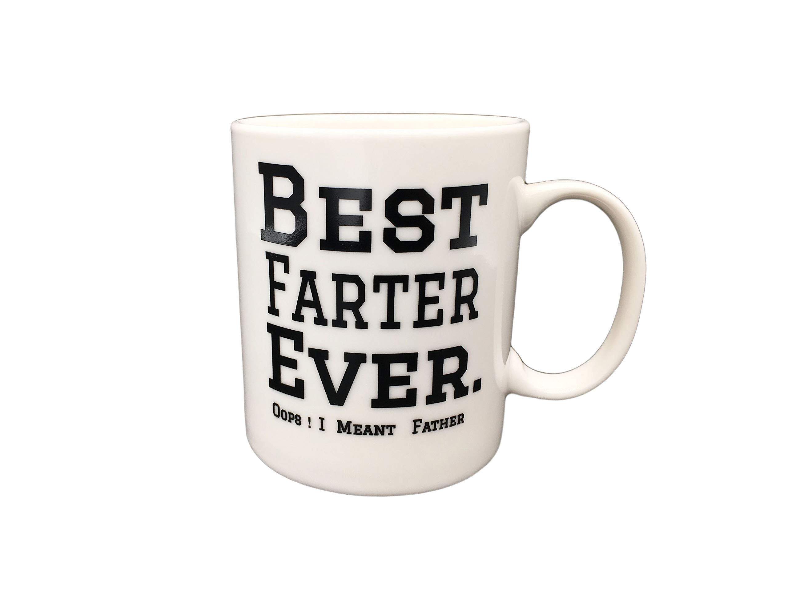 Coffee Tea Mugs for Dad Funny Mugs Coffee Cups Gifts for Dad,White 12 Oz