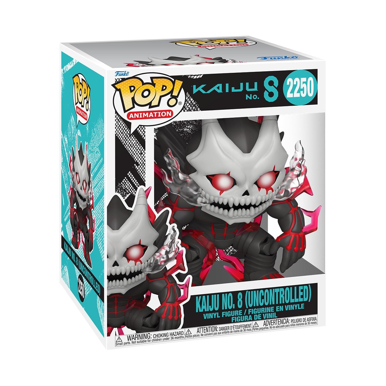Funko POP! Super: Kaiju No. 8 - Uncontrolled - Collectable Vinyl Figure - Gift Idea - Official Merchandise - Toys For Kids & Adults - Model Figure for Collectors and Display