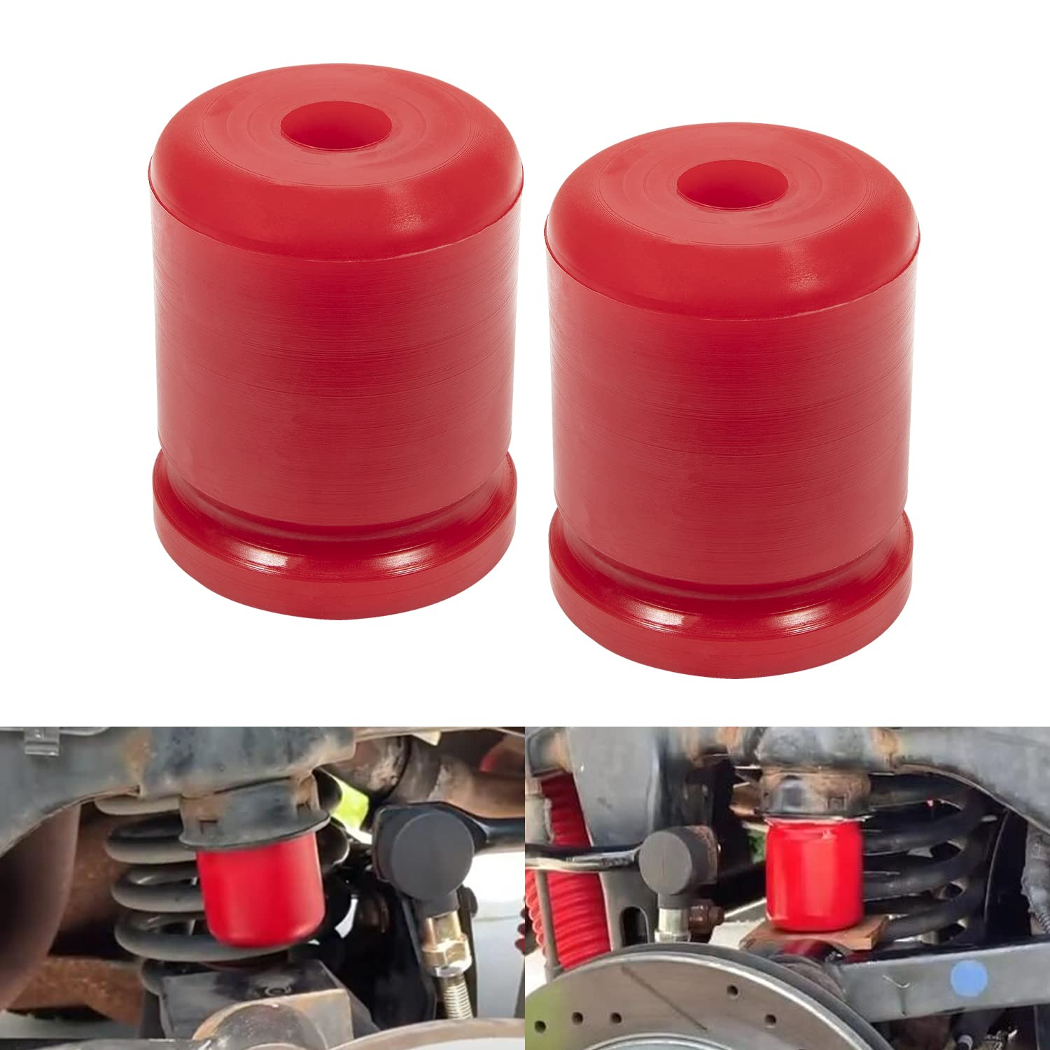 Photo 1 of 1-1304 Rear Bump Stops for 2007-2018 Jeep Wrangler JK/JKU (2 Pack)