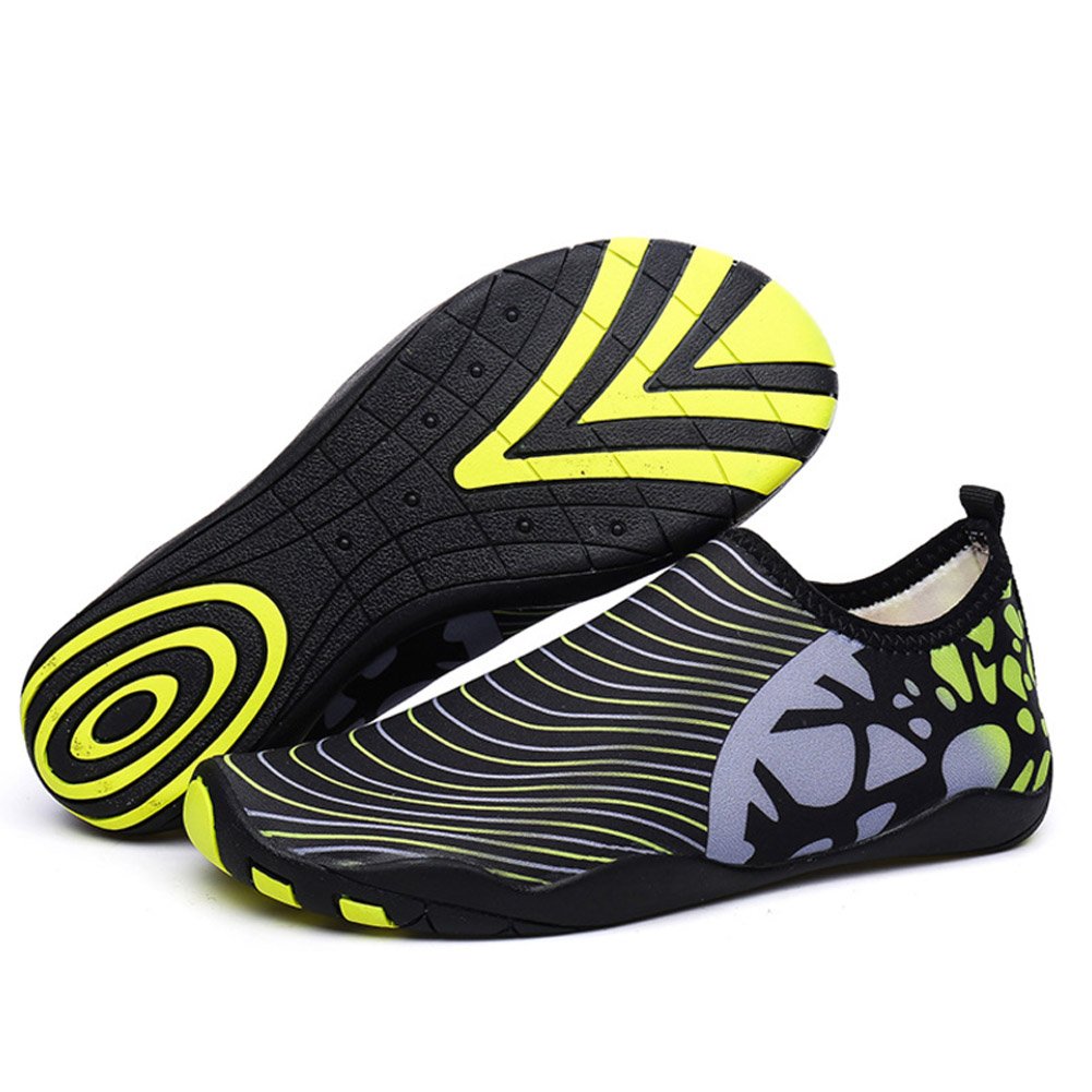 サンダル 男女兼用 水陸両用 Maker C M マリンシューズ 川 メンズ 43 44 水中 ビーチサンダル 軽量 靴 海水浴 ウォーターシューズ Cozy 海 B07bj2fx1j 便利 砂浜 グリーン ケガ防止 アクアシューズ レディース カップル ウォーターシューズ 有名な高級ブランド