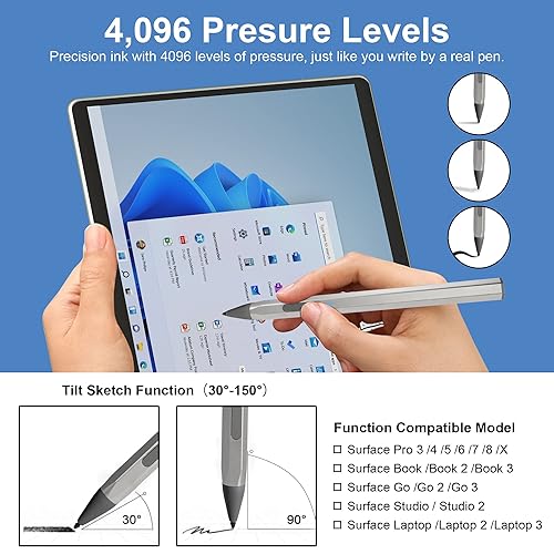 Microsoft Surface Stylus Digital Pen For Microsoft Pro To 9/go