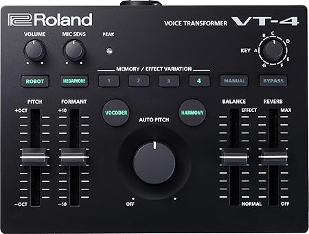front facing Roland VT-4
