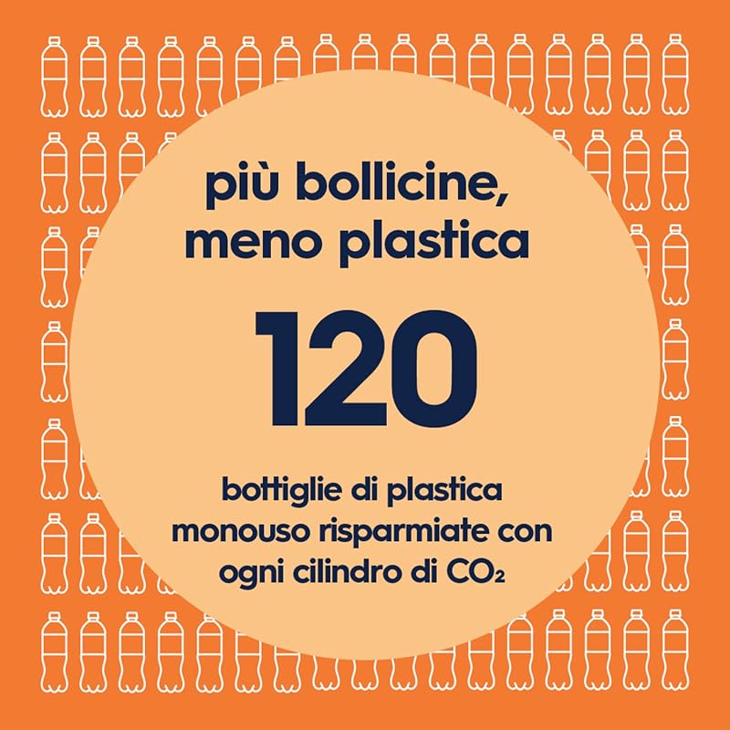 Duo – Gasatore per realizzare acqua frizzante e bevande, nero