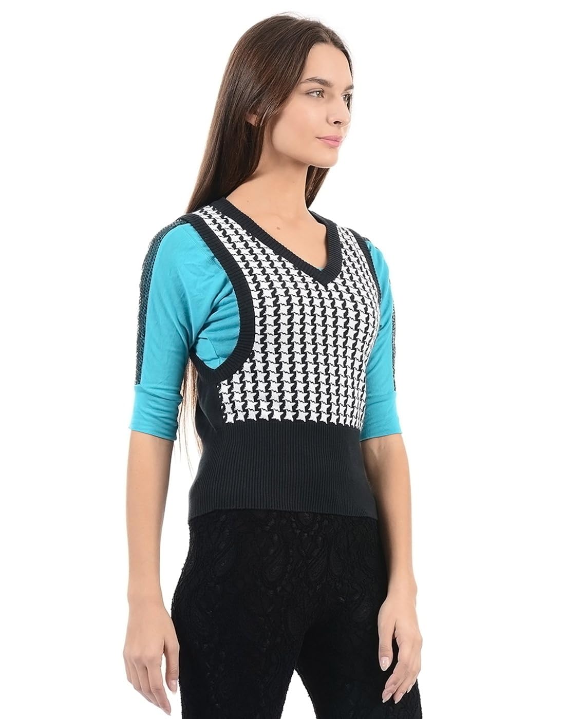 flying machine women casual sweater