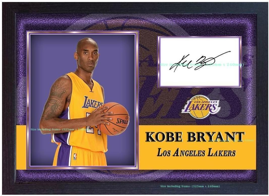 kobe autographed basketball