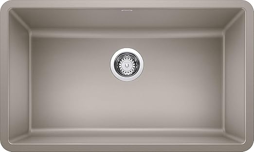 Blanco Truffle 441297 Precis Silgranit Undermount Kitchen Sink
