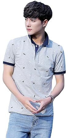 Amazon Debangni ポロシャツ 夏 服 メンズ Tシャツ 半袖 無地