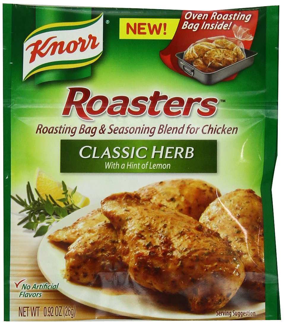 Knorr Roasters Roasting Bag and Seasoning Blend for