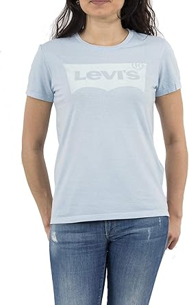 levis blue t shirt women's