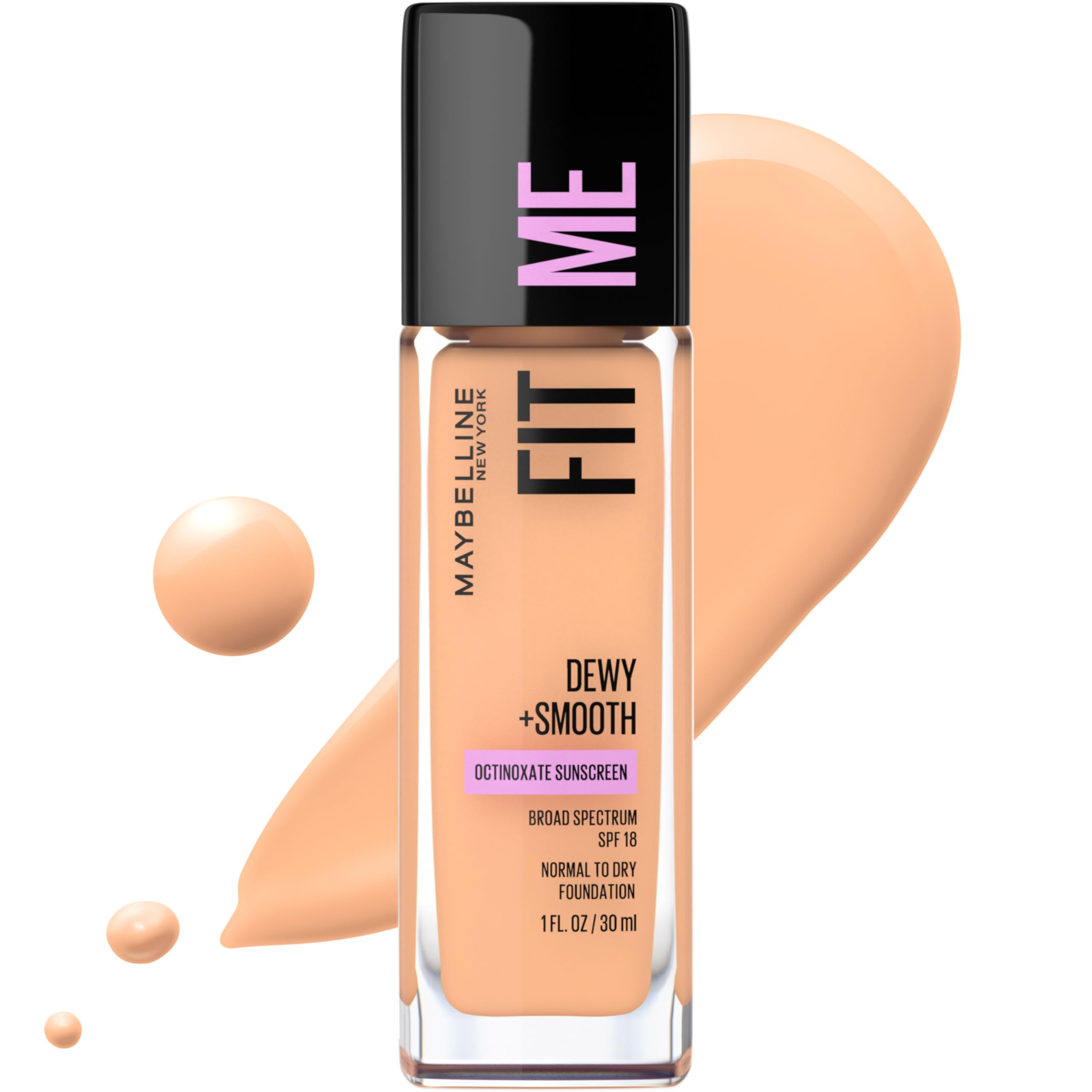 MAYBELLINE Fit Me! Dewy and Smooth Foundation - Buff Beige โ image 1