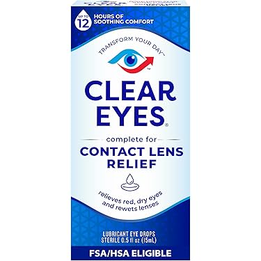 best lubricating eye drops for contact lens wearers Blink Contacts Lubricating Moisturizing Eye Drops for Soft & RGP Contact  Lenses, 0.34 fl oz