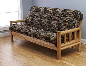 Amazon Com Kodiak Furniture Cabin Lodge Log Futon Frame W Up