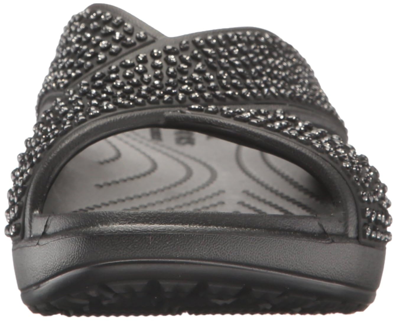 crocs sloane embellished xstrap women sandal in grey