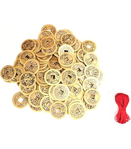 Pièce Commémorative Chinoise Ancienne – Insigne Porte-bonheur, Souvenir Feng Shui, Collection Nostalgique