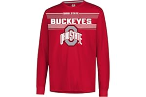 Ultra Game Men's NCAA Official Super Soft Supreme Long Sleeve T-Shirt