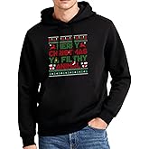 HEIFAM Graphic Hoodies for Men Women, Black Hoodie Men Women, Funny Pullover Hoodie Novelty, Sweatshirt Trendy Hoodies 2026