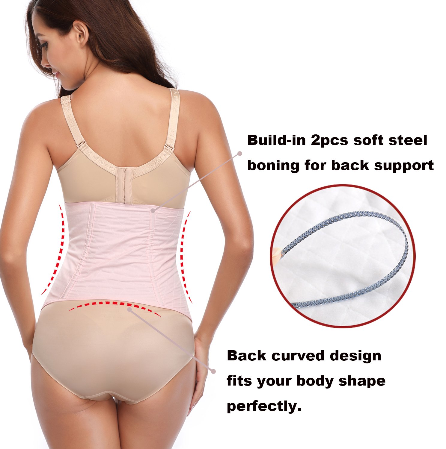 C-Section Recovery Belly Band Postpartum Girdle Belly Wrap C Section Abdominal Binder