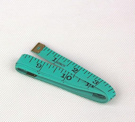 152.40 cm X 150 cm, Weich, Aus Kunststoff, Mit Lineal Tailor Nähen, Maßband, (Green)