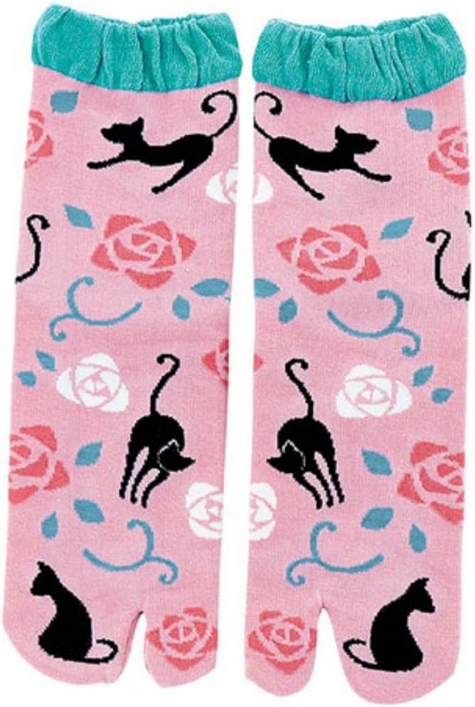 Japanese Tabi Socks Tsuyaka Kuroneko