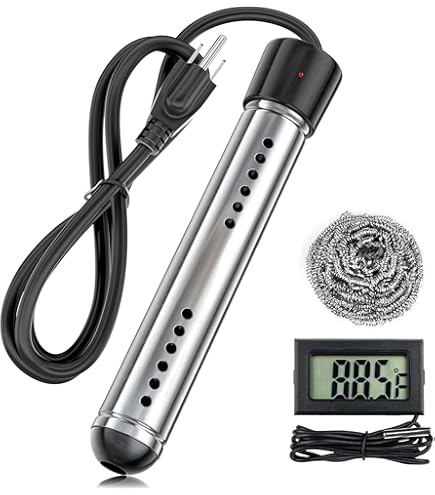 Immersion Water Heater Electric Portable Water Heater 300W 120/240V Immersion Water Heater Electric Portable Water Heater 300W 120/240V