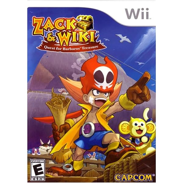 Wiiソフト Amazon.com: Zack & Wiki Quest for Barbaros' Treasure - Nintendo